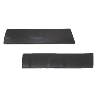 Alzare® - Rear Driver and Passenger Side Door Molding Set (Standard Line)