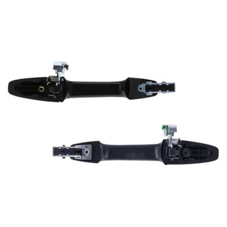 Alzare® - Rear Driver and Passenger Side Exterior Door Handle Set (Standard Line)