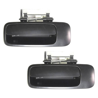 Alzare® - Rear Driver and Passenger Side Exterior Door Handle Set (Standard Line)