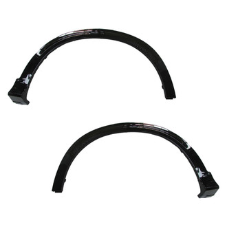 Alzare® - Rear Driver and Passenger Side Wheel Arch Molding Set (CAPA Certified)