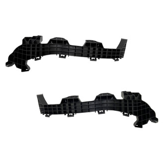 Alzare® - Driver and Passenger Side Headlight Bracket Set (CAPA Certified)
