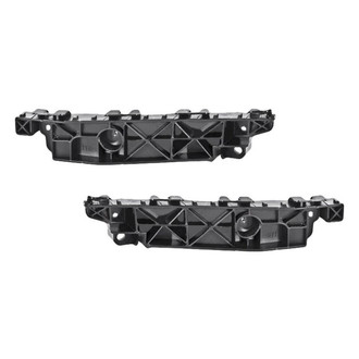 Alzare® - Front Driver and Passenger Side Bumper Cover Side Support Set (Standard Line)
