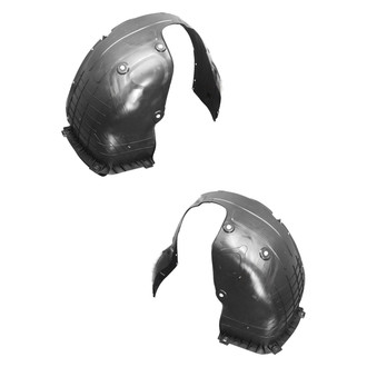 Alzare® - Front Driver and Passenger Side Fender Liner Set (CAPA Certified)