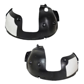 Alzare® - Front Driver and Passenger Side Fender Liner Set (Standard Line)
