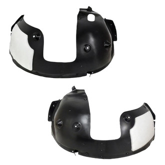 Alzare® - Front Driver and Passenger Side Fender Liner Set (CAPA Certified)