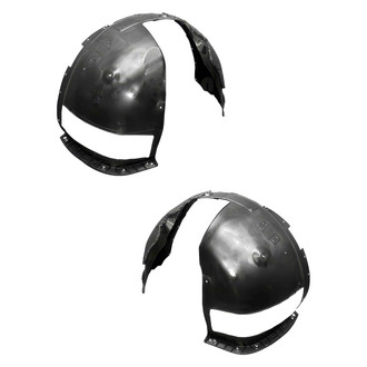 Alzare® - Front Driver and Passenger Side Fender Liner Set (CAPA Certified)