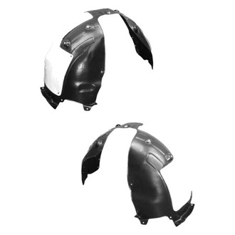 Alzare® - Front Driver and Passenger Side Fender Liner Set (Standard Line)