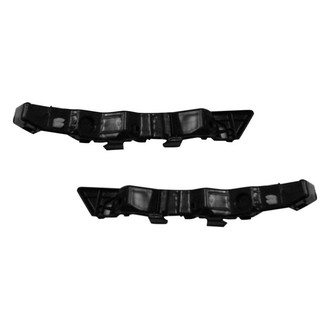 Alzare® - Front Driver and Passenger Side Bumper Cover Side Support Set (Standard Line)