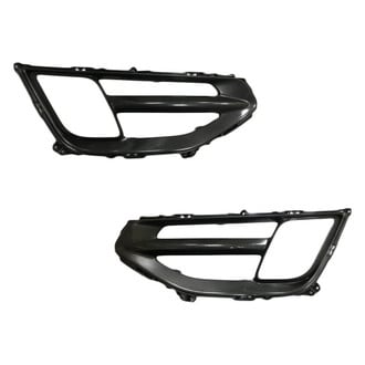 Alzare® - Front Driver and Passenger Side Fog Light Cover Set (Standard Line)