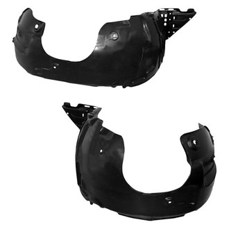 Alzare® - Front Driver and Passenger Side Fender Liner Set (CAPA Certified)