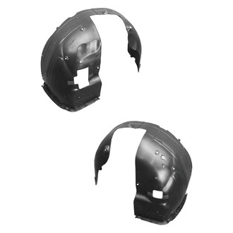 Alzare® - Front Driver and Passenger Side Fender Liner Set (CAPA Certified)