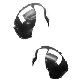 Alzare® - Front Driver and Passenger Side Fender Liner Set (CAPA Certified)