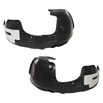 Alzare® - Front Driver and Passenger Side Fender Liner Set (Standard Line)