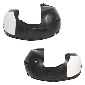 Alzare® - Front Driver and Passenger Side Fender Liner Set (Standard Line)