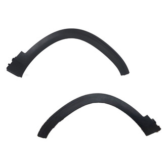 Alzare® - Front Driver and Passenger Side Wheel Arch Molding Set (CAPA Certified)