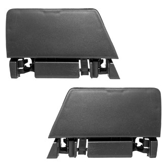 Alzare® - Front Driver and Passenger Side Tow Hook Cover Set (Standard Line)