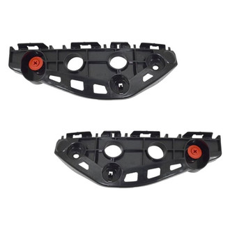Alzare® - Front Driver and Passenger Side Bumper Cover Retainer Set (Standard Line)