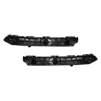 Alzare® - Front Driver and Passenger Side Bumper Cover Support Set (Standard Line)