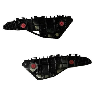Alzare® - Front Driver and Passenger Side Bumper Cover Retainer Set (Standard Line)