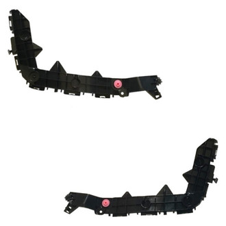 Alzare® - Rear Driver and Passenger Side Bumper Cover Retainer Set (Standard Line)