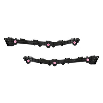 Alzare® - Rear Upper Driver and Passenger Side Bumper Cover Support Set (Standard Line)