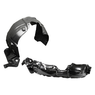 Alzare® - Front Driver and Passenger Side Fender Liner Set (CAPA Certified)