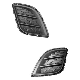 Alzare® - Front Driver and Passenger Side Fog Light Cover Set (Standard Line)