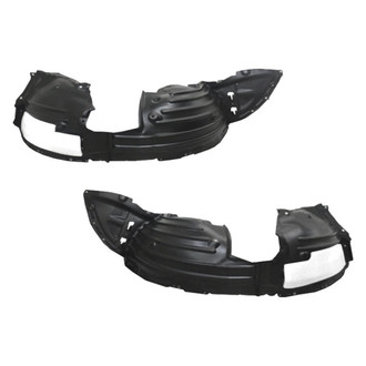Alzare® - Front Driver and Passenger Side Fender Liner Set (CAPA Certified)