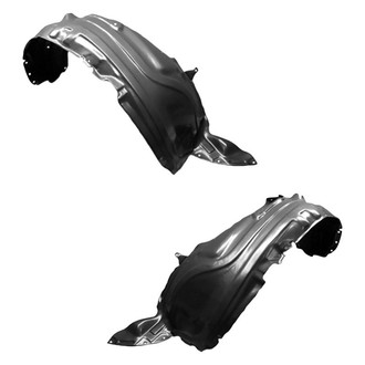 Alzare® - Front Driver and Passenger Side Fender Liner Set (Standard Line)
