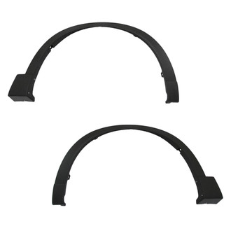Alzare® - Front Driver and Passenger Side Wheel Arch Molding Set (CAPA Certified)