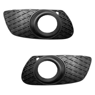 Alzare® - Front Driver and Passenger Side Fog Light Bezel Set (Standard Line)