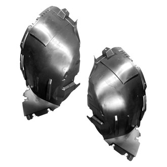 Alzare® - Front Driver and Passenger Side Fender Liner Set (CAPA Certified)