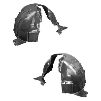 Alzare® - Front Driver and Passenger Side Fender Liner Set (Standard Line)