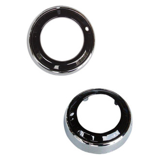 Alzare® - Front Driver and Passenger Side Fog Light Trim Set (Standard Line)