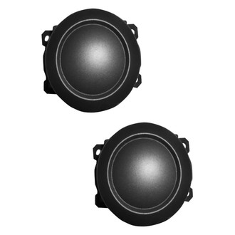 Alzare® - Front Driver and Passenger Side Fog Light Cover Set (Standard Line)