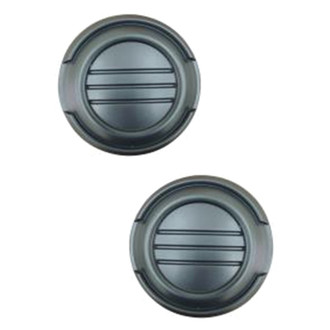 Alzare® - Front Driver and Passenger Side Fog Light Cover Set (Standard Line)