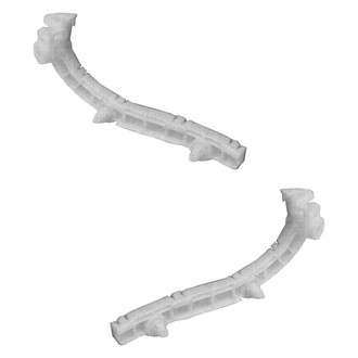 Alzare® - Front Upper Driver and Passenger Side Bumper Cover Bracket Set (Standard Line)