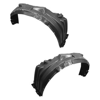 Alzare® - Front Driver and Passenger Side Fender Liner Set (Standard Line)