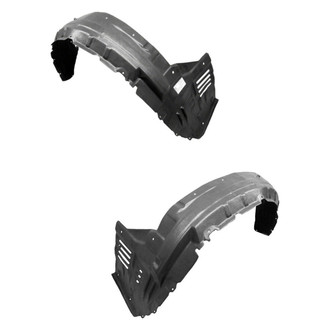Alzare® - Front Driver and Passenger Side Fender Liner Set (Standard Line)