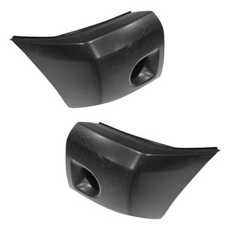 Alzare® - Front Outer Driver and Passenger Side Bumper End Set (Standard Line)