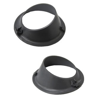 Alzare® - Front Driver and Passenger Side Fog Light Bezel Set (Standard Line)