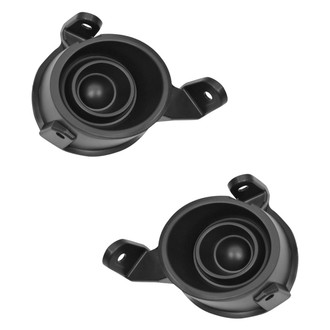 Alzare® - Front Driver and Passenger Side Fog Light Cover Set (Standard Line)