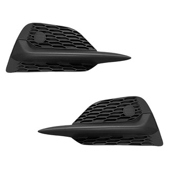 Alzare® - Front Driver and Passenger Side Fog Light Cover Set (Standard Line)