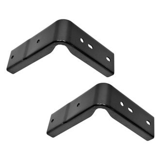 Alzare® - Front Lower Outer Driver and Passenger Side Bumper Cover Retainer Set (Standard Line)