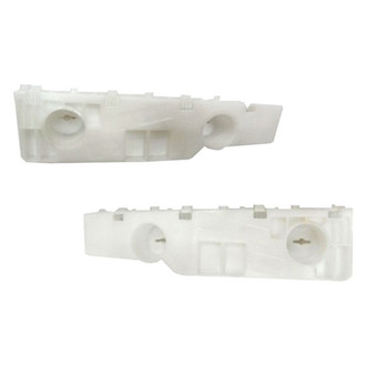 Alzare® - Front Upper Outer Driver and Passenger Side Bumper Cover Bracket Set (Standard Line)