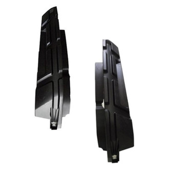Alzare® - Front Upper Inner Driver and Passenger Side Bumper Cover Bracket Set (Standard Line)