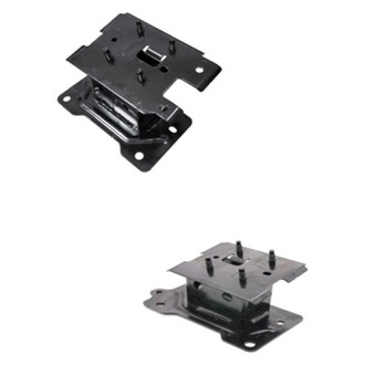Alzare® - Front Driver and Passenger Side Bumper Bracket Set (Standard Line)