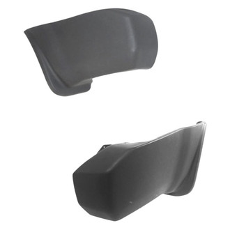 Alzare® - Rear Driver and Passenger Side Bumper End Set (Standard Line)