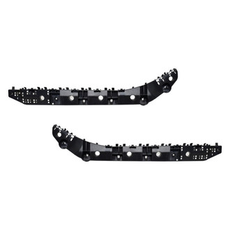Alzare® - Rear Outer Driver and Passenger Side Bumper Cover Support Set (Standard Line)