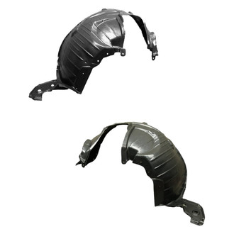 Alzare® - Front Driver and Passenger Side Fender Liner Set (CAPA Certified)